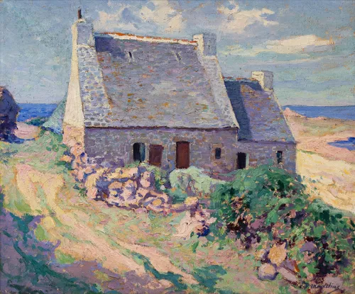 MAB - Artiste venu peindre la Bretagne Paul Madeline